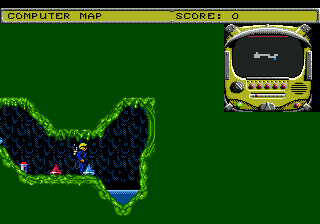 Скриншот игры Todd's Adventures in Slime World